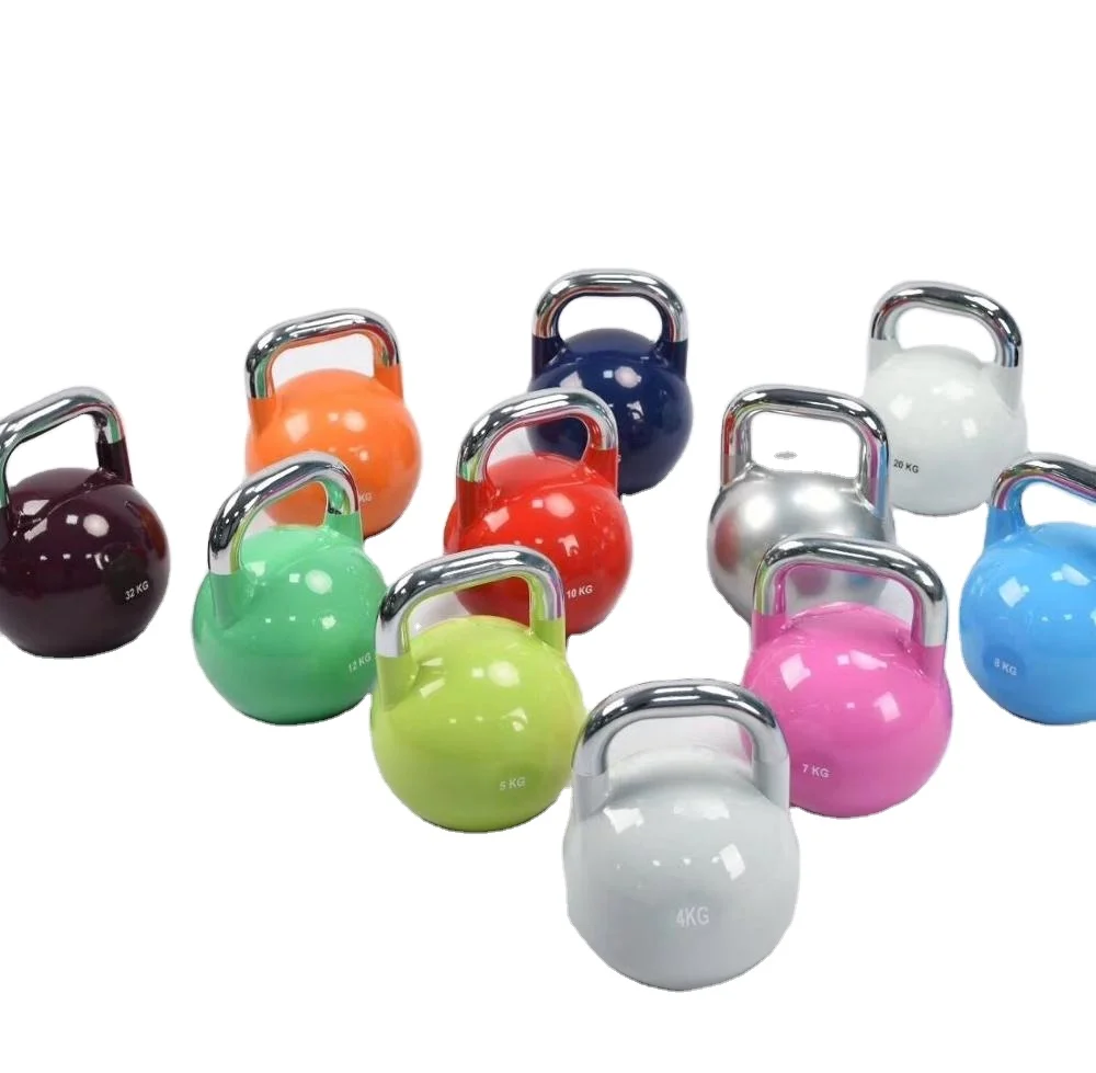 Hot Sale Gym Fitness Equipment Strength Training  Competition Kettlebell