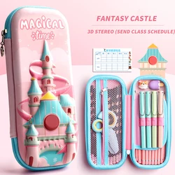 Wholesale School cute stationary Kawaii Pencil Case Unicorn Pen Case