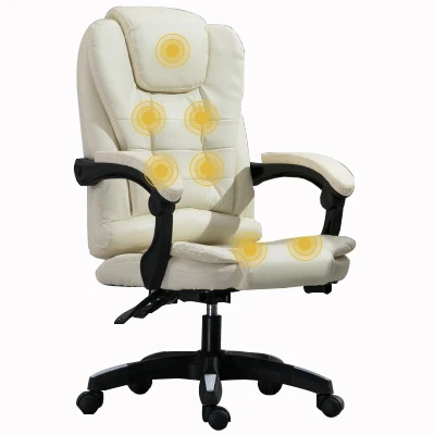 
PU Leather Executive Office Chair Office Revolving Boss Chair With massage function 