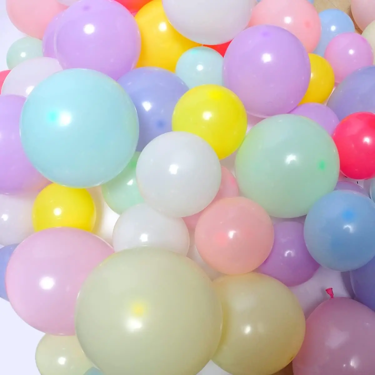 5 10 12 18 36 inch Rainbow Pastel Balloons Macaron Candy Colored Latex Party Balloons