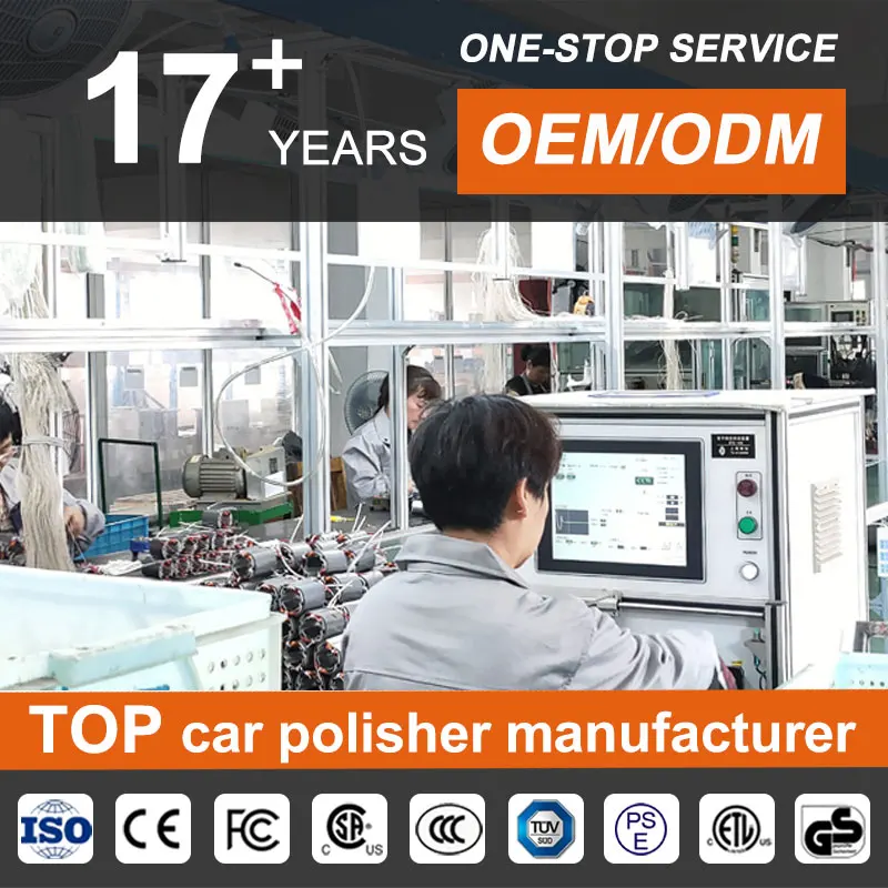 ANSITOOL OEM Professional Speed Control Brushless Orbital Electric Sander For Car Metal Wood Sanding