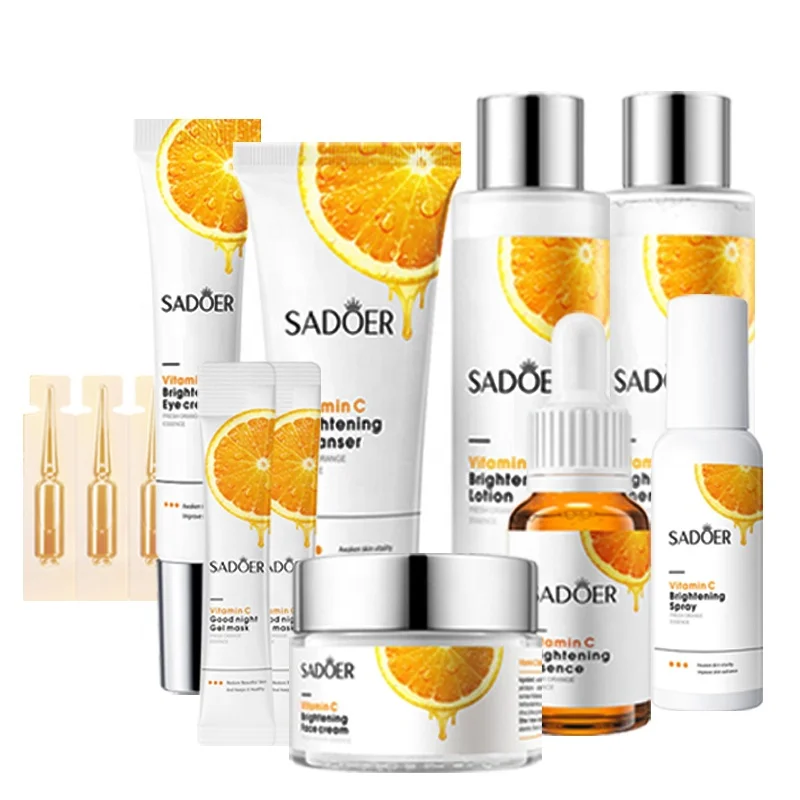 OEM  Skin Care Set whiten and Moisturizing Korean Face Care Beauty Products for Women Private Label VC Face Skin Care