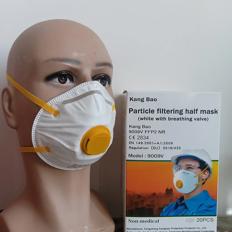 CE mask ffp2 industrial using respirator Dust protection EN149 2001 Masker with Valve wholesale high quality Nose Dust masks