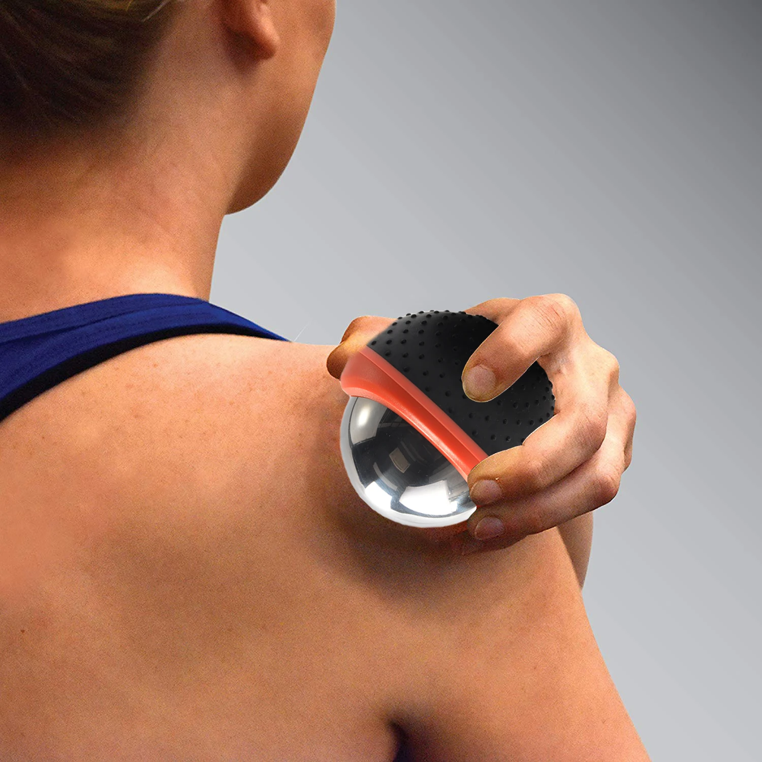 Larger size cryo balls massage roller balls Stainless steel ice globes chill for skin