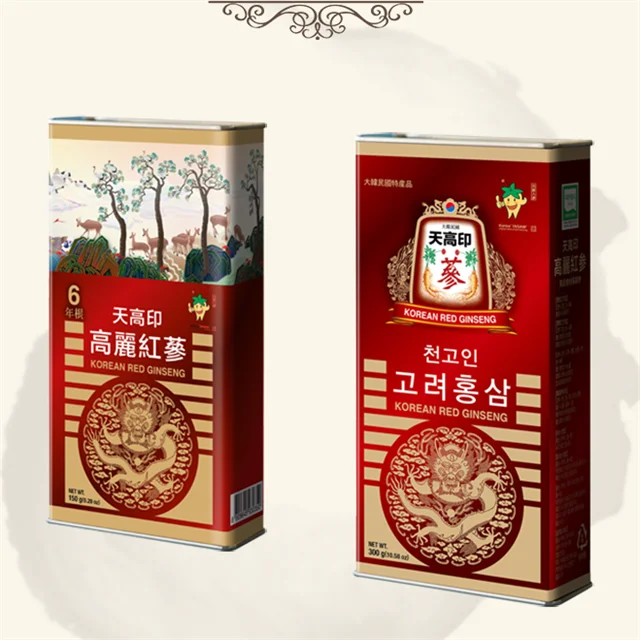 
Korea original red ginseng extracted from natural rhizome for 5 years containing saponins and ginsenosides promotion 