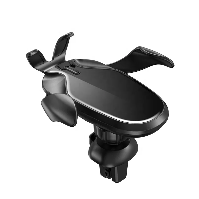 LMDMount Automatic Sensor Fast Smart Qi I phone Simple Cell Charging Gravity Smartphone Clamping 10W Mobile Car Wireless Charger