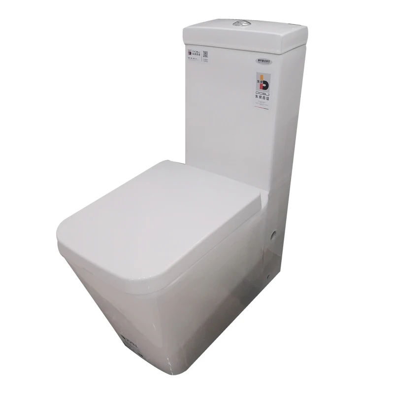 Sanitary ware porcelain one-piece toilet siphon jet flushing water closet toilet