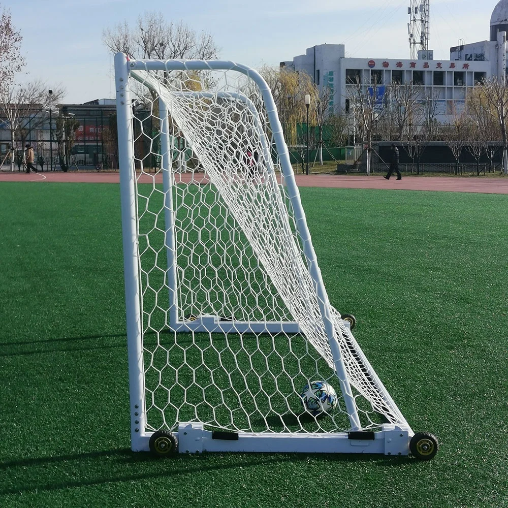 3m moveable aluminum futsal goal post soccer goals