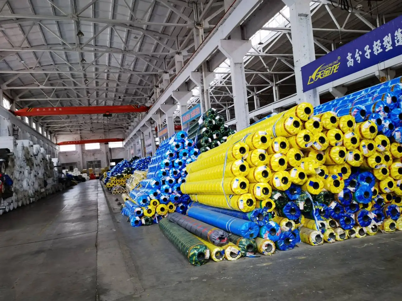 High Quality No Leakage Flexible Deep Grey Color Water Tank Fabric Semi Coated PVC Tarpaulin Waterproof