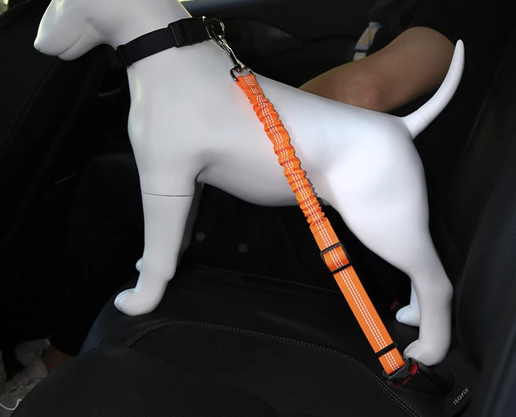 Adjuster Car reflective safety pet dog seat belt Car dog belt dog leash lead