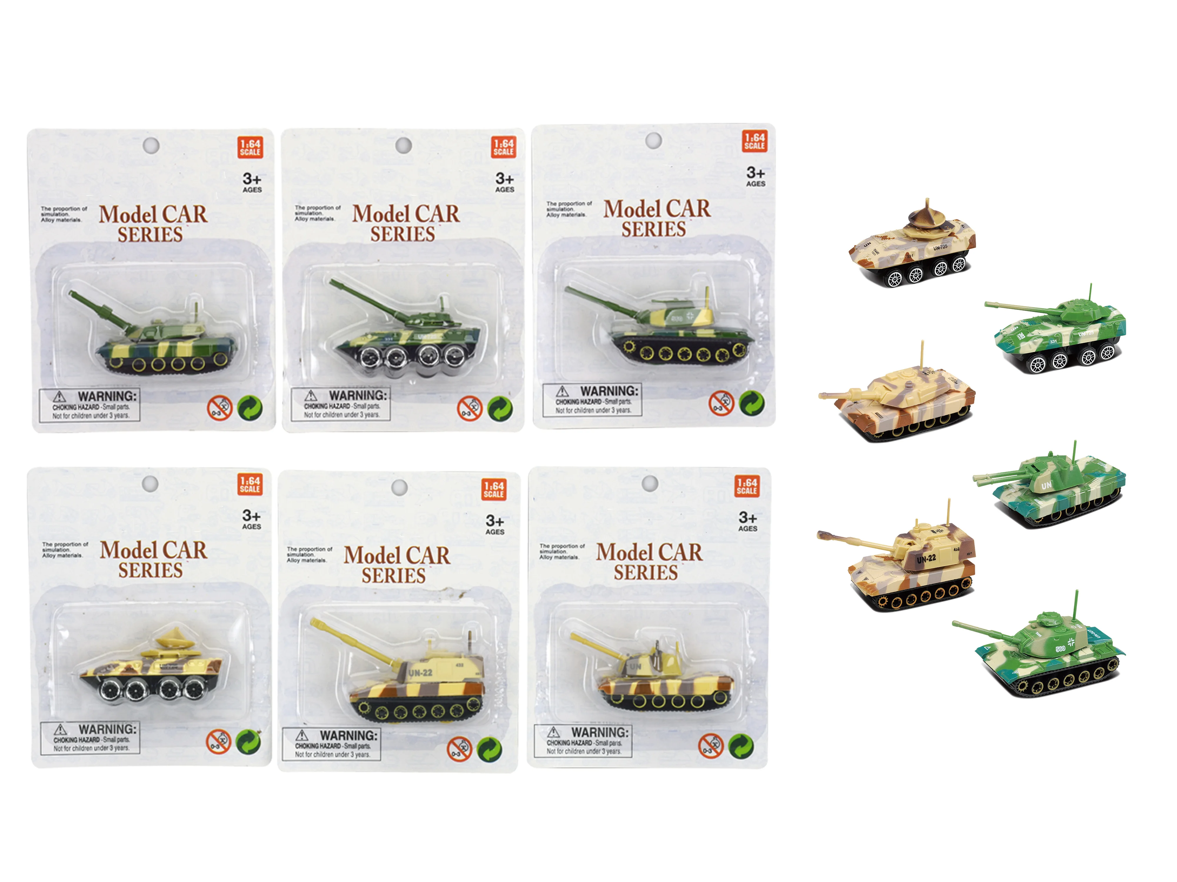 1:64Diecast Model Tank Toys Hobby Collecting Fun Toys Available Promotional Sliding Alloy Tank