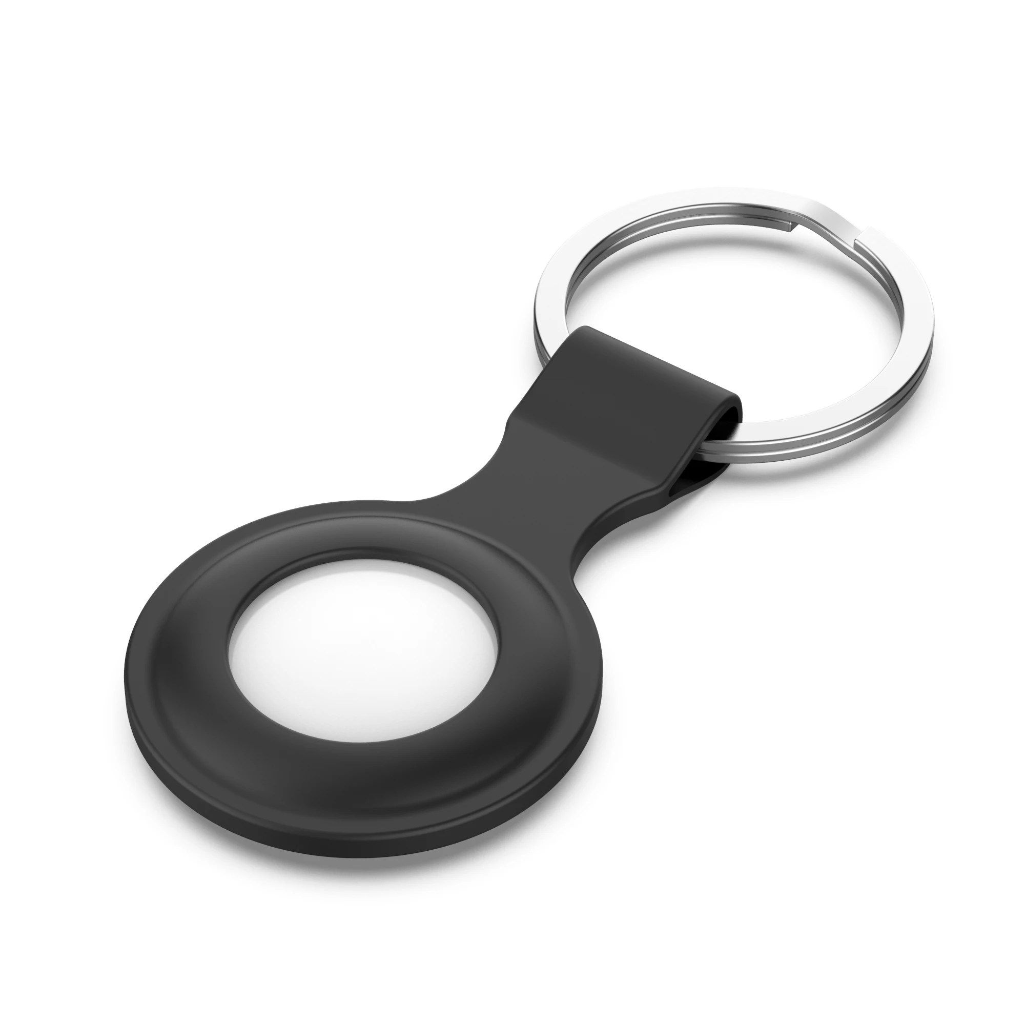 Wholesale locator tracker anti lost device keychain silicone protective cover case suitable for Apple Airtags
