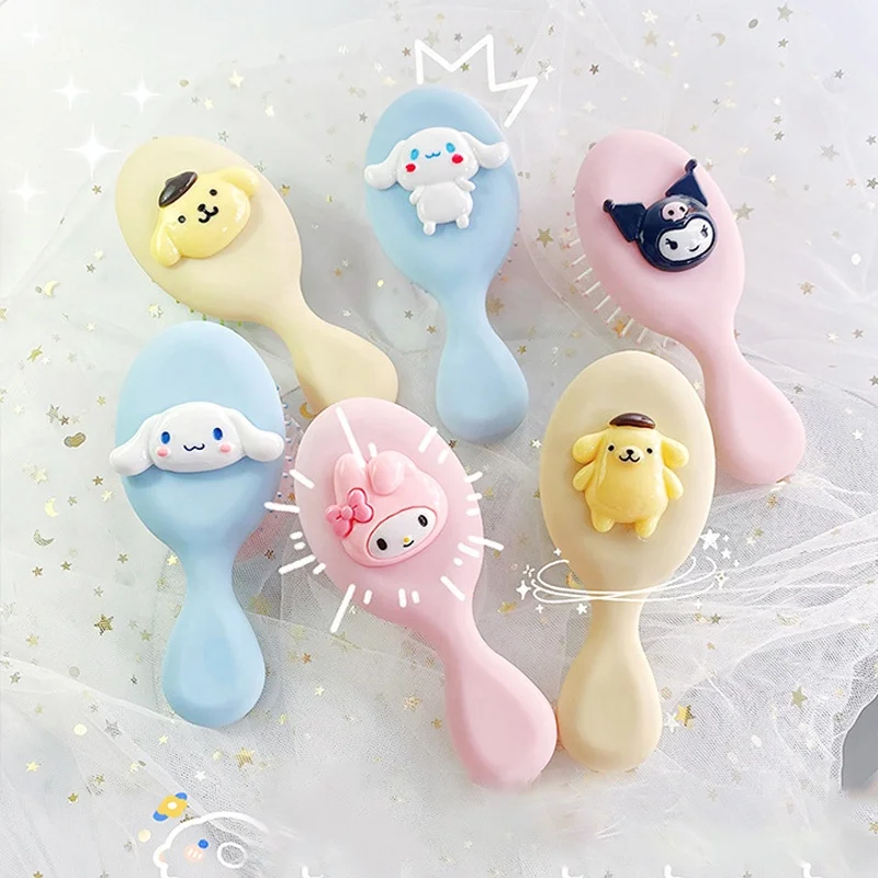 Adorable cartoon baby hair brush detangling brush for black natural hair kids hair brush