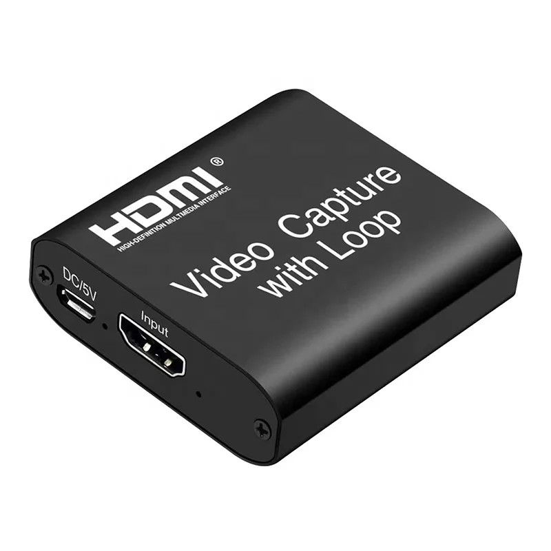 4K HDMI USB 2 0 Видеокарта захвата видео к видеокарта 1080P рекордер с петлей