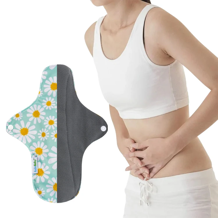 Ladies Wholesale Female Bamboo Top 10 Organic Reusable  Women Sanitary Pads Manufacturers In China