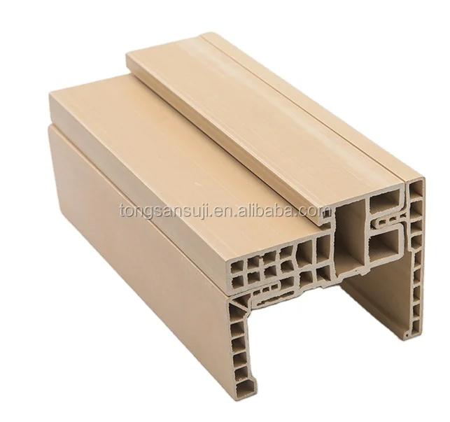 Wastage Wood Plastic Composite WPC decking WPC door frame window profile product making machine