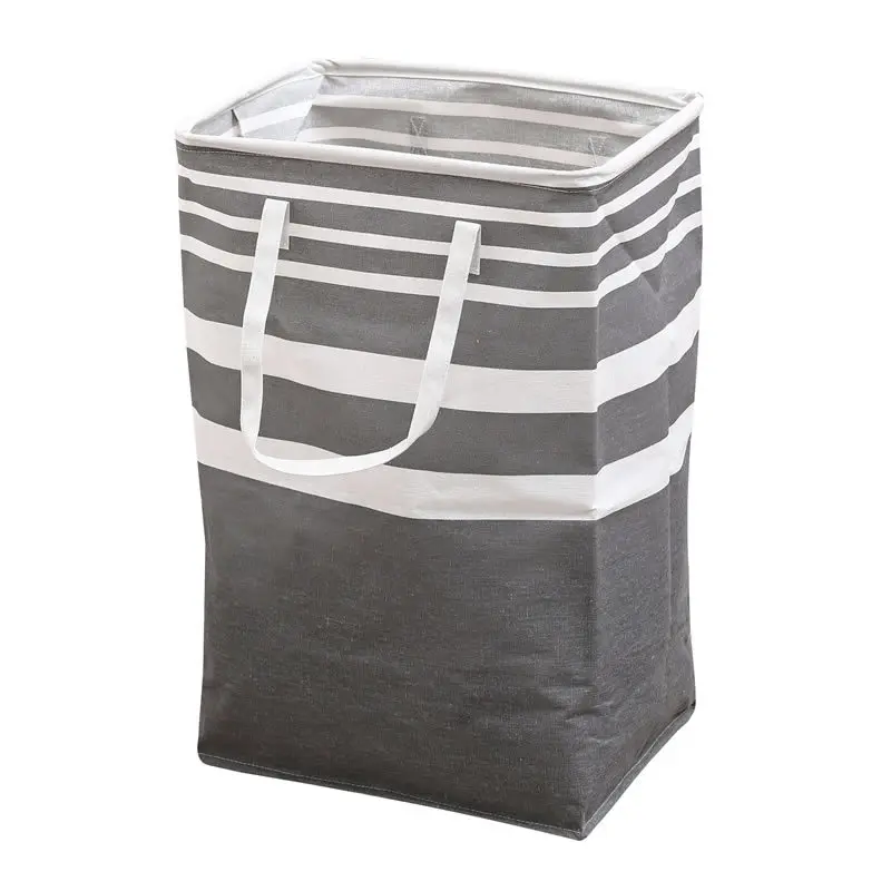 Hot selling Amazon high-capacity fabric laundry basket, cotton linen storage basket for dirty clothes storage and organizatio