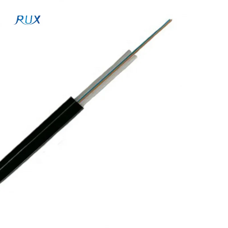 Telecommunication wholesale indoor FTTH 1 core drop cable Fiber Optic Cable