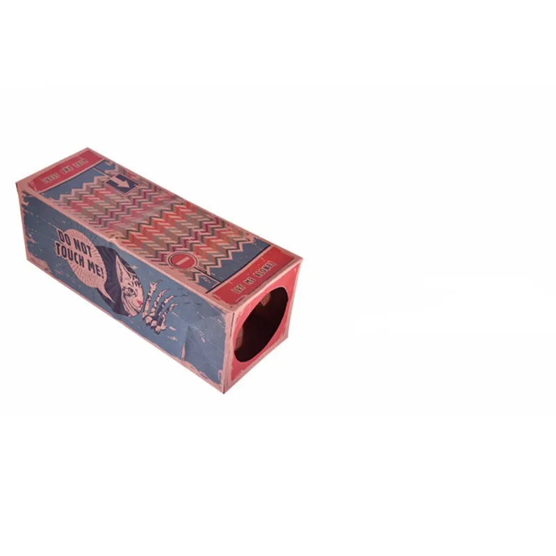 Cat pet supplies Cat toys foldable two channel tunnel paper cat house