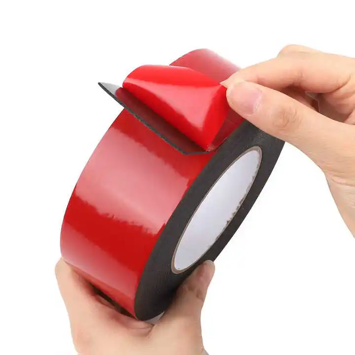 Custom wholesales Acrylic rubber foam tape self adhesive seal tape eva foam black single double sided tape