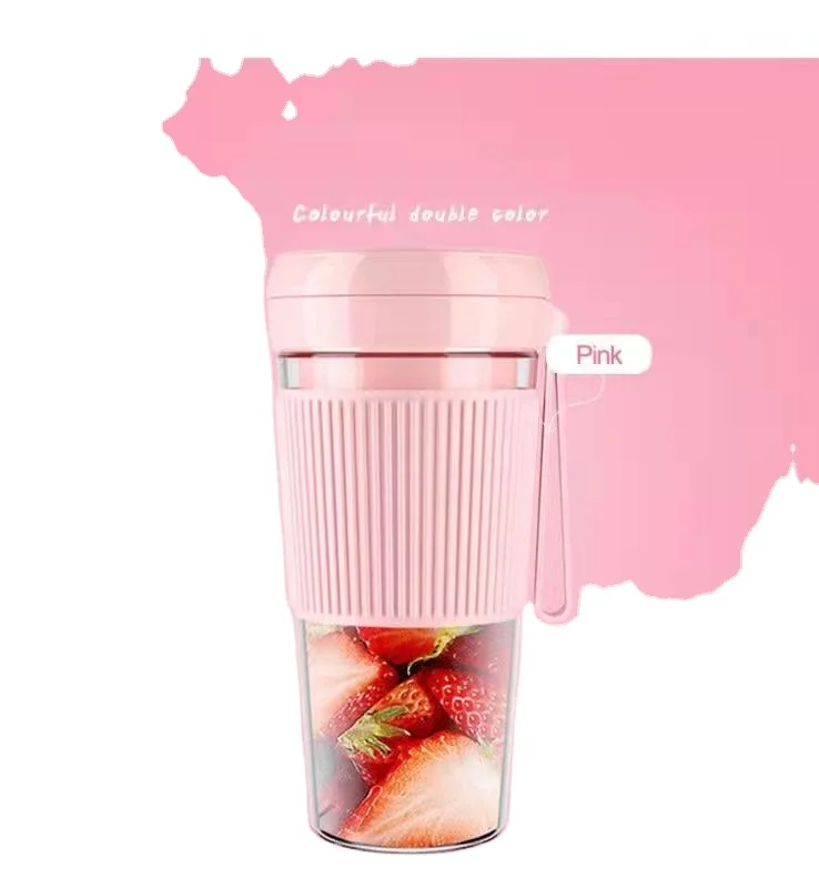 fruit blender Portable Juicer Vitamin Juice bottle Rechargeable USB Mini 280ml juice cup
