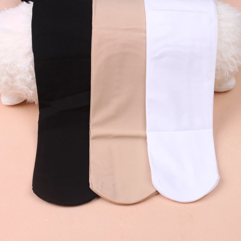 High Elastic 80 Denier Nylon Adult youth Girls Ballet Nylon Dance Tights White/ Black Soft Pantyhose Ballet Dance Tights 8025
