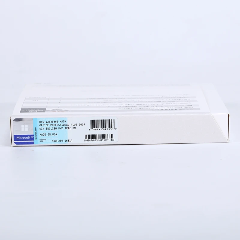 Оптовая продажа 2019 Профессиональный офис Pro Plus Полный комплект DVD Бесплатная