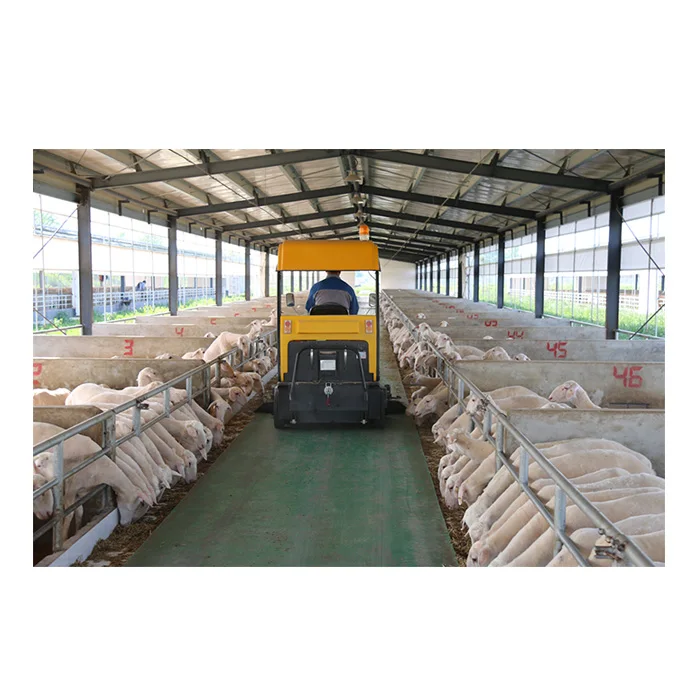 Легкий стальной каркас Строительный домик для сращивания свиней коз крупного рогатого скота овец фермы сарай