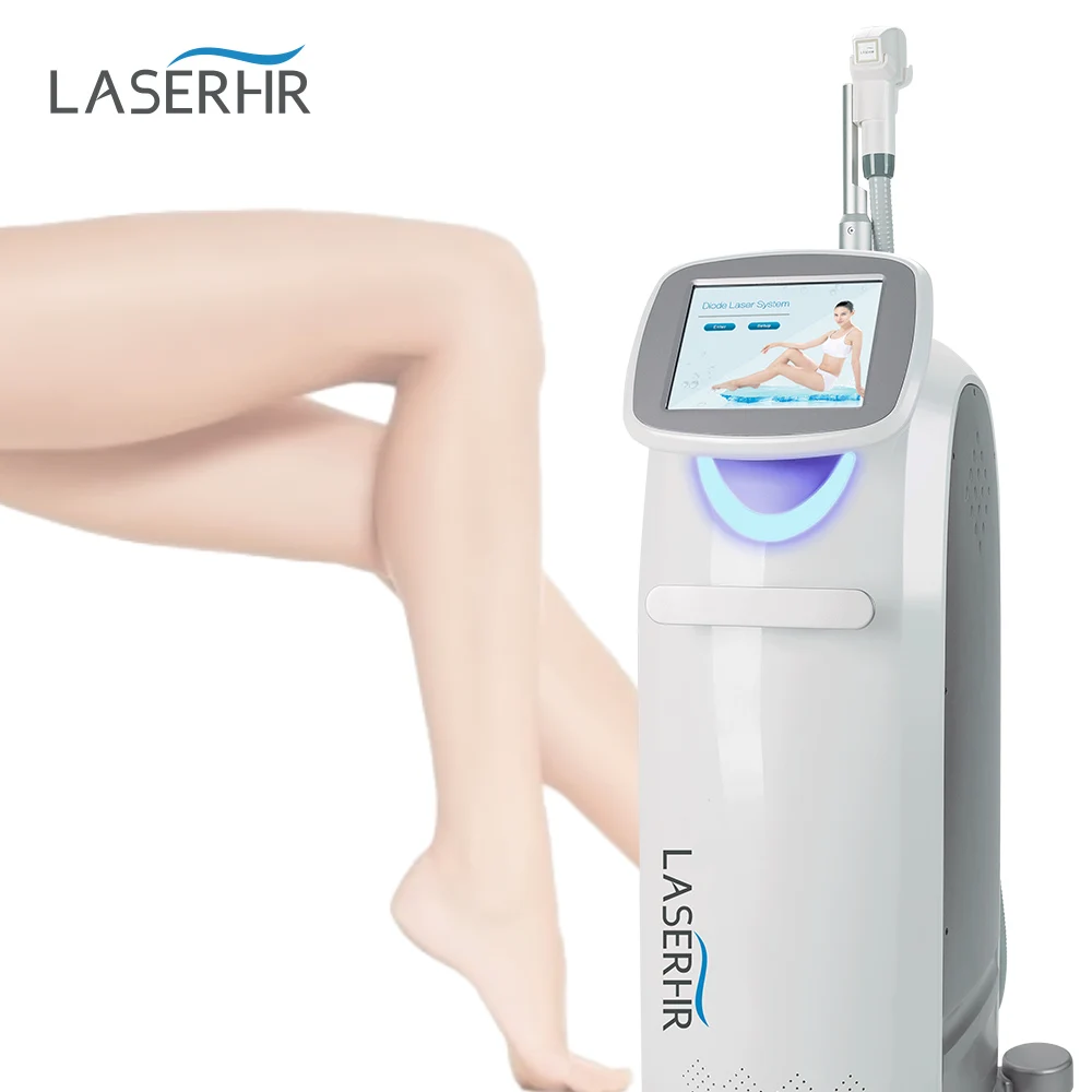 2023 808nm diode laser hair remover machine 1000W professional beauty salon whole body permanent remove hair machine