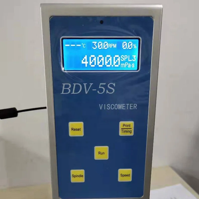 Biobase Digital Viscometer 1~6,000,000 mPa.s With Printer RTD temperature probe Viscometer For Lab Hospital
