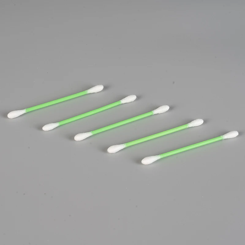 280pcs cotton Buds plastic colourful stick Cleaning Ear Cotton Swabs in square pp box