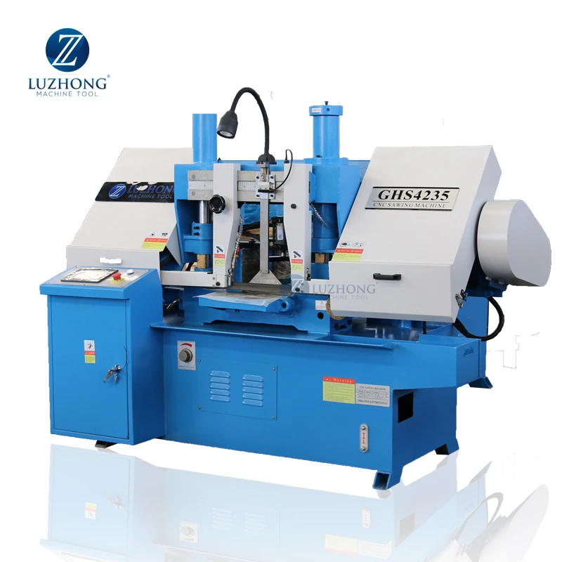 CNC Automatic Bandsaw GHS4235 CNC Metal Cutting Band Saw