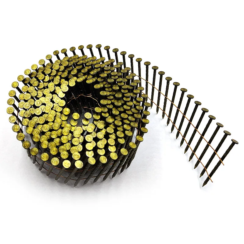 High quality Coil  nails for pallet making manufactured by the most professional Tianjin Huazhen Fasteners