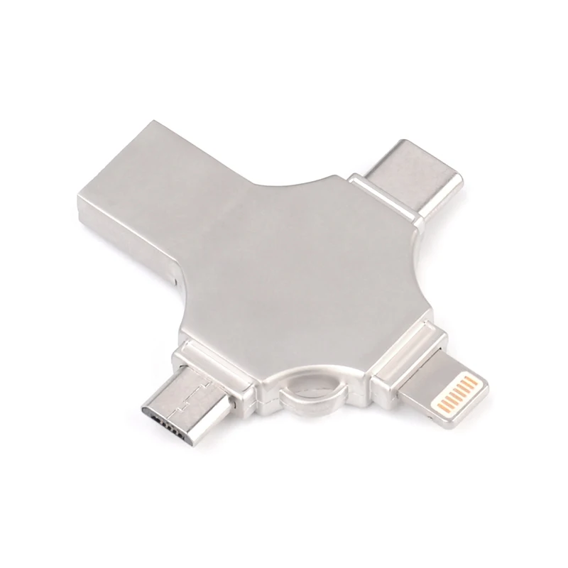  Флеш-накопитель usb 3 0 4 в 1 otg 32 Гб 64 128