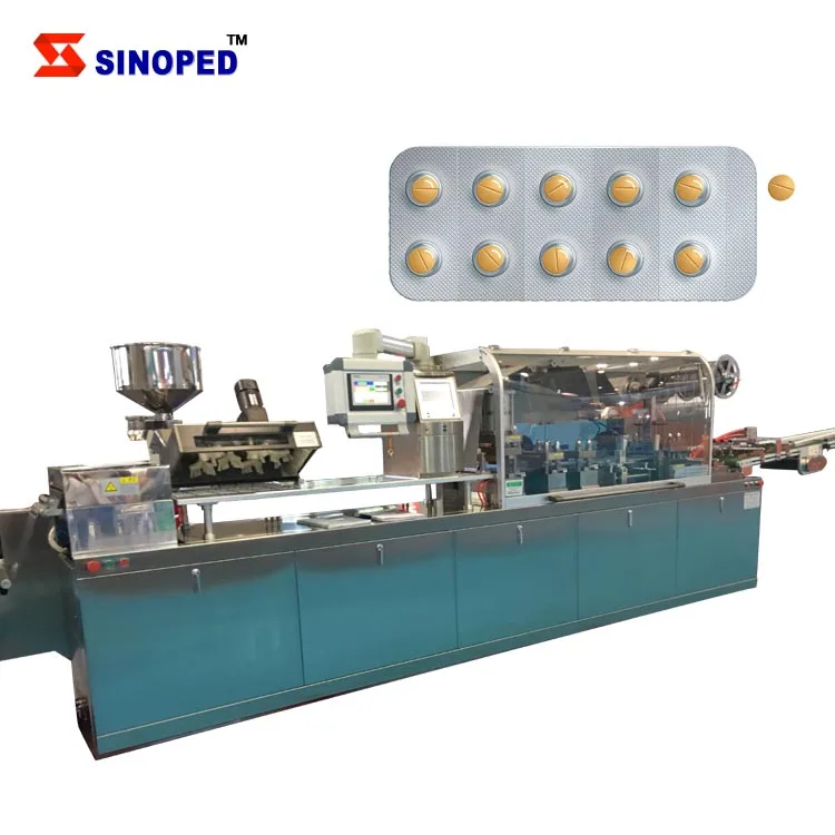 Fully automatic blister filling and sealing machine packing packaging for butter honey jam liquid perfume
