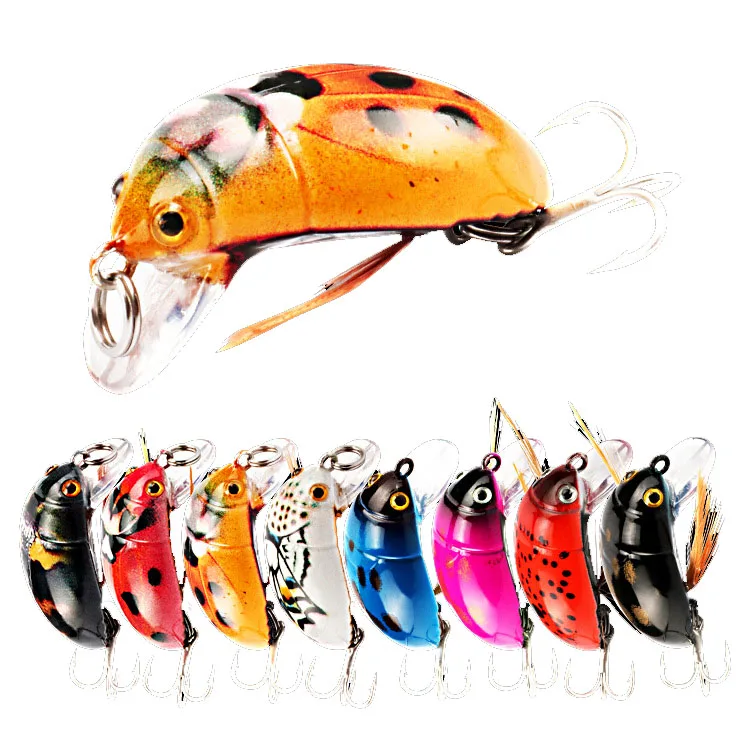 CWCRA05 High Quality 4G/3.8CM Crankbait Hard Fishing Lure Minnow Lure Colorful Fishing Lures Blood Trough Hook