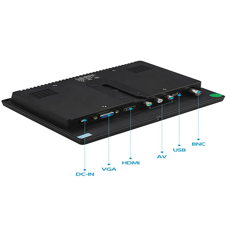 ZHIXIANDA завод горящих продаж 7 дюймов IPS cctv автомобиль портативный для контроля уровня сахара в крови с HD-MI с байонетным коаксиальным разъемом VGA USB AV вход