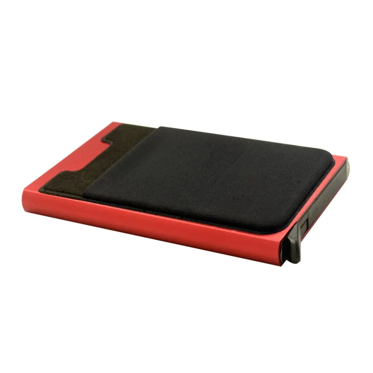 Small Pop Minimalist Slim Business Metal pop up wallet, RFID Blocking ID Credit Debit gift RFID POP Card Holder Wallet Card