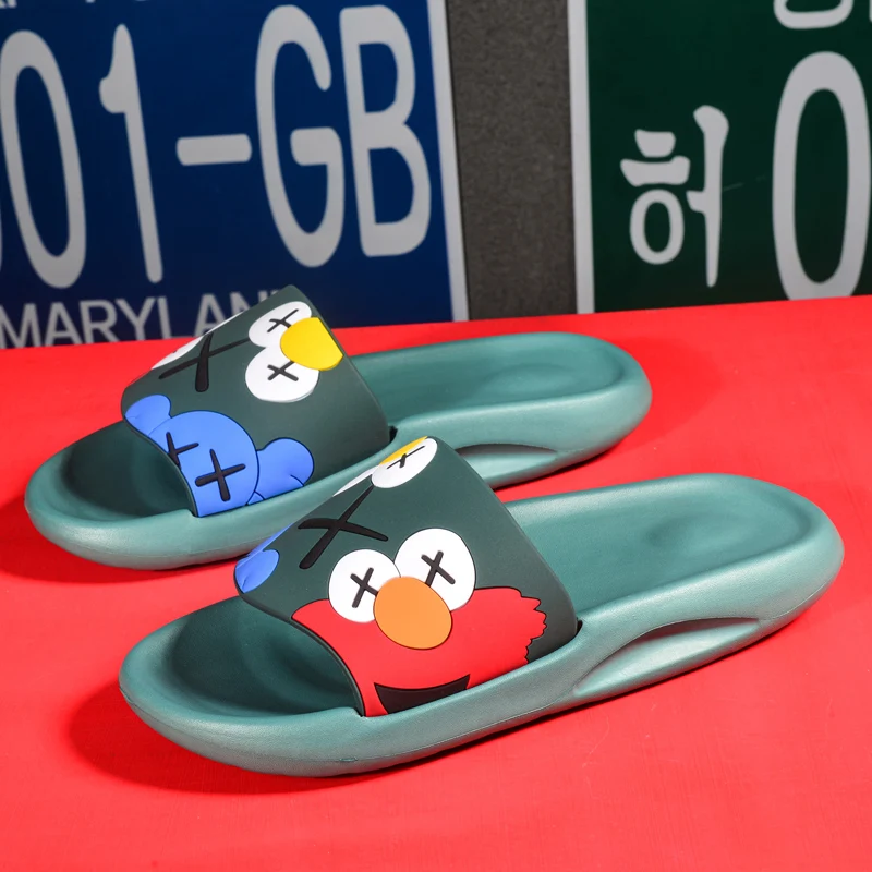 Горячая Распродажа, недорогие модные тапочки на заказ для улицы, тапочки для мужчин, сланцы, мужские Тапочки