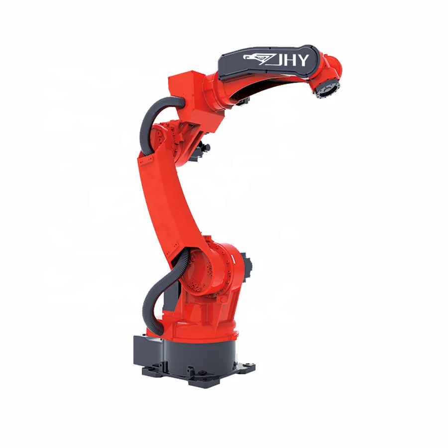 CNC metal material load and unload handling robot