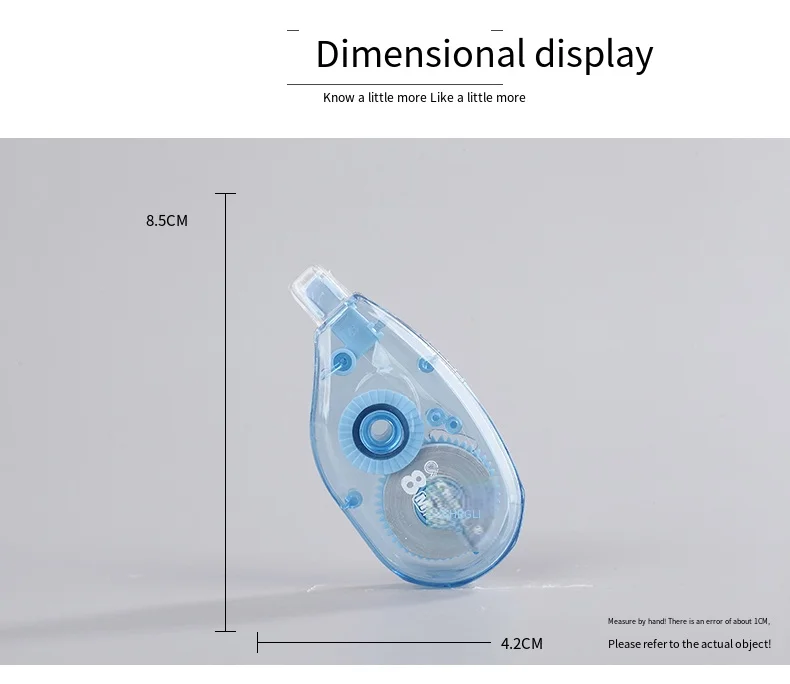 Hot Selling High Standard Tearing Easily Stationery Correction Tape Correction Stationery Correction Tape