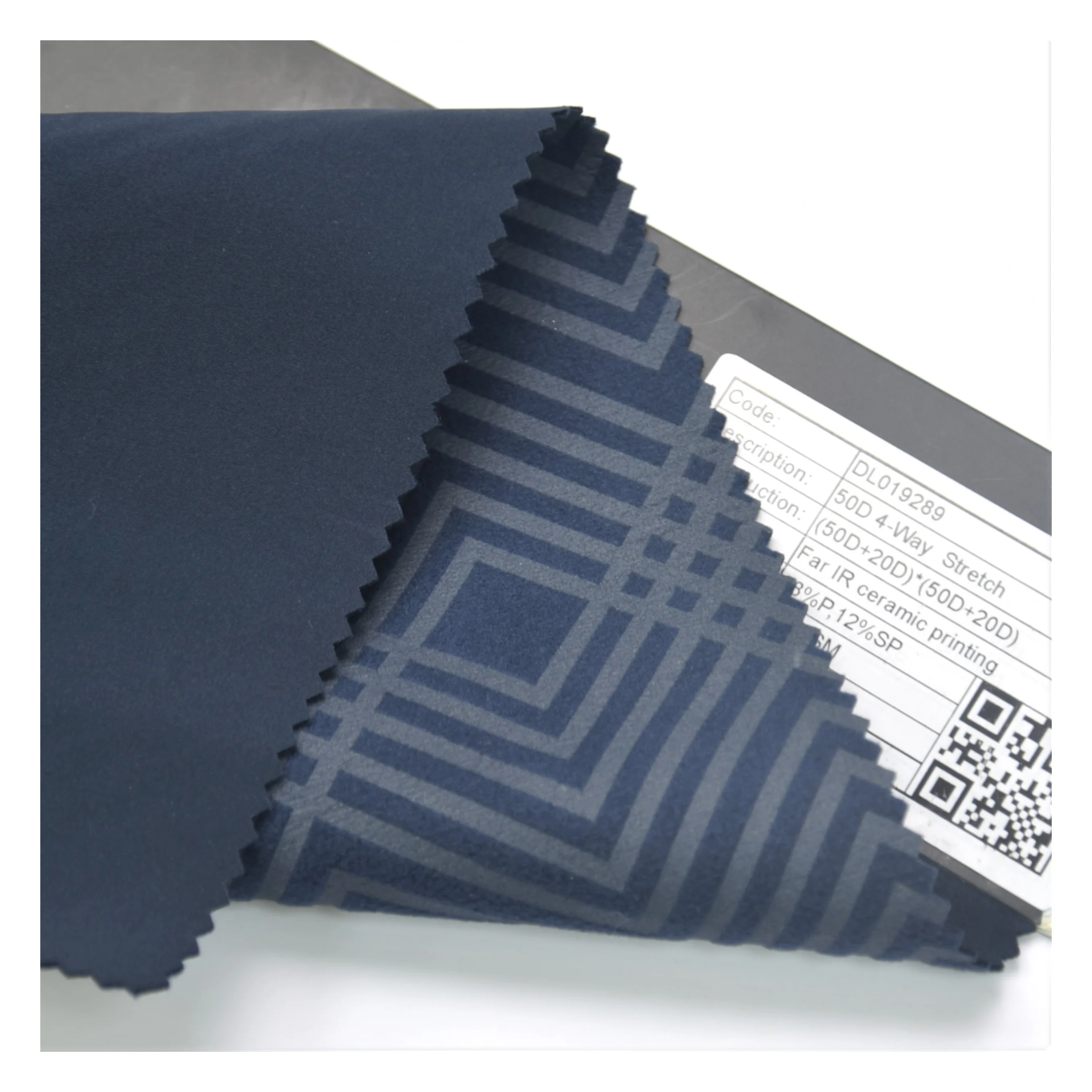 
Top Quality Shirt Fabric Pants Quick Drying Fabric Acket Fabric Quality Assurance Polyester 100% Polyester Woven Plain Dyed Blue 