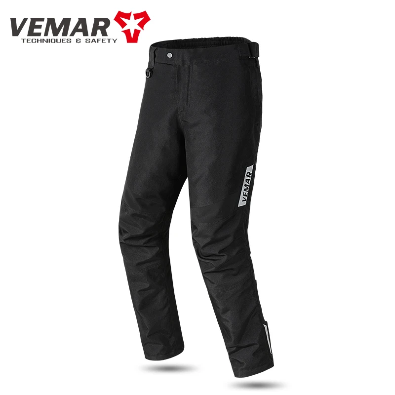 VEMAR New Speed Off Quick Release Motorcycle Pants Waterproof Warm Winter Riding CE2 Protection Motorcycle Motocross Riding Pant
