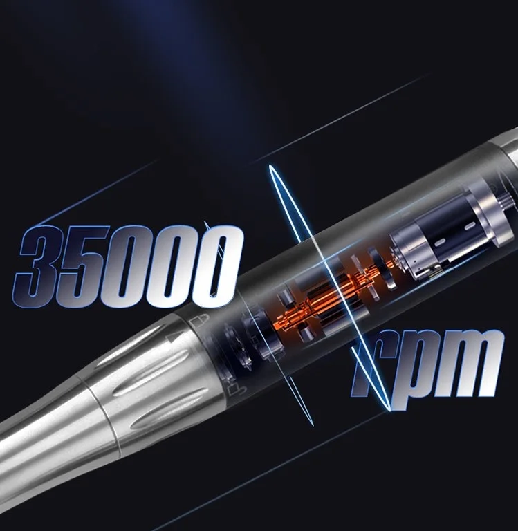 Best selling 35000RPM cordless rechargeable portable nail drill Pedicure Polishing Shape Tools for nail art