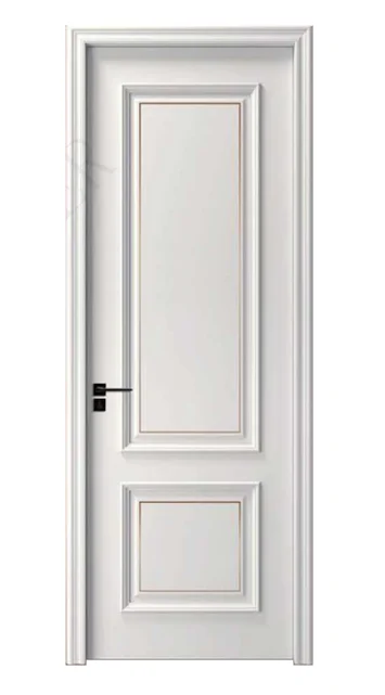 OEM/ODM painted wood door customized painting door good quality white wood door