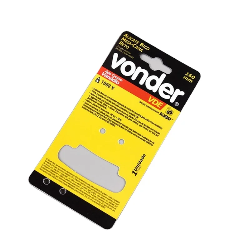 Custom PP PET PVC  card hardware tool binding card transparent frosted hang tag custom  tags plastic