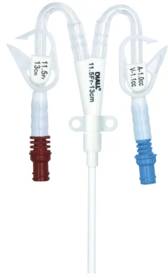 Diall Medical hemodialysis catheter kit Double Lumen Medical Uremia Therapy Dialysis Catheter Blood Purity Catheter