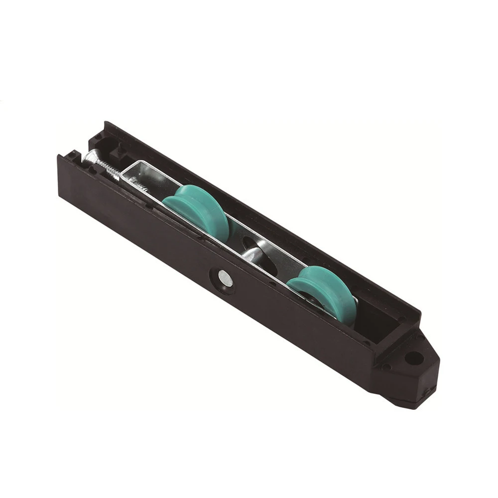 Double roller Aluminium sliding window roller with nylon wheel LJB042