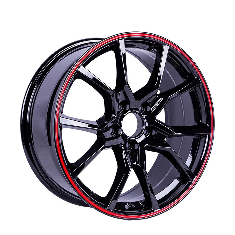 Factory Wholesale Black 17 Inch Alloy Rim Casting Alloy Aftermarket Wheels passenger car wheels & tires