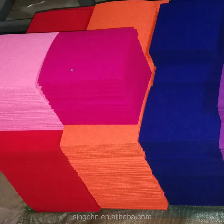 DIY handwork material package  various color non woven felt sheet